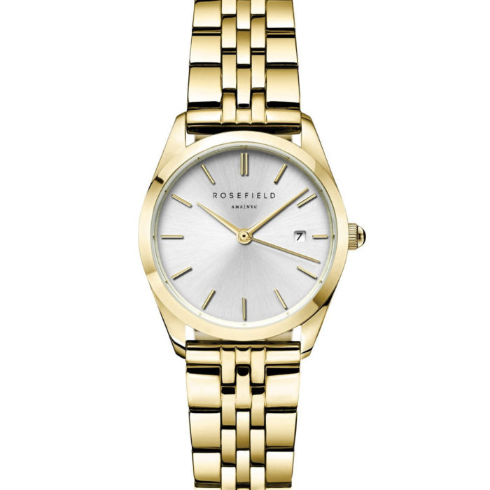 The Ace XS Silver Sunray Steel Gold