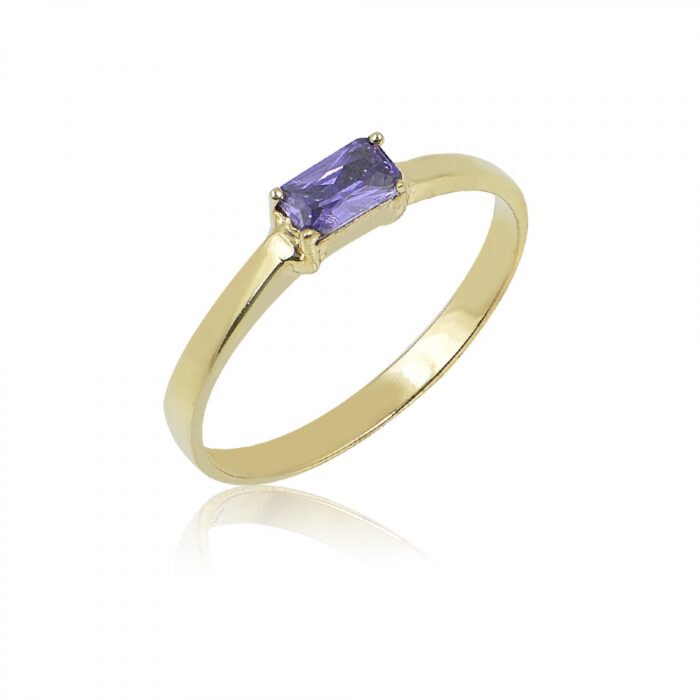 Ασημένιο Επιχρυσωμένο Δαχτυλίδι 925