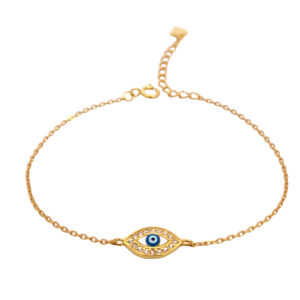 Ασημένιο Επιχρυσωμένο Βραχιόλι 925 - Image 1