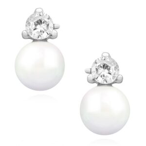 Περλες Ασημένια Σκουλαρίκια (925) - Image 1