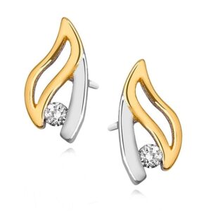 Athina - Ασημένια Σκουλαρίκια (925) - Image 1