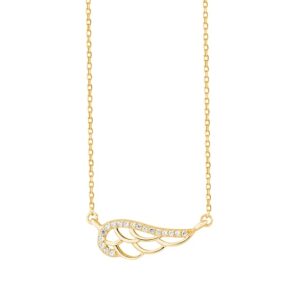 Feather Γυναικείο Κολιέ 925 - Image 1