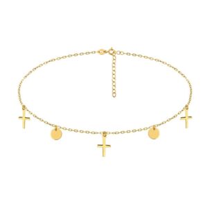 Destiny - Koλιέ Choker ( 925 - Επίχρυσο 24Κ ) - Image 1