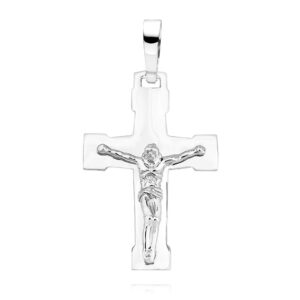 Wren - Ασημένιο Μενταγιόν Σταυρός (925) - Image 1