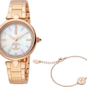 Just CAVALLI Sets Crystals Rose Gold Stainless Steel - Image 1