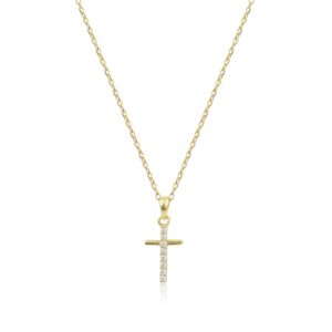 Ασημένιο Επιχρυσωμένο Κολιέ 925 - Image 1