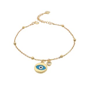 Ασημένιο Επιχρυσωμένο Βραχιόλι 925 - Image 1