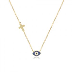 Ασημένιο Επιχρυσωμένο Κολιέ 925 - Image 1