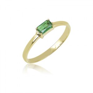 Ασημένιο Επιχρυσωμένο Δαχτυλίδι 925 - Image 1