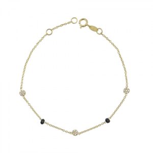 Ασημένιο Επιχρυσωμένο Βραχιόλι 925 - Image 1