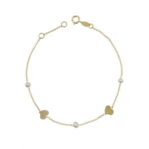 Ασημένιο Επιχρυσωμένο Βραχιόλι 925 - Image 1