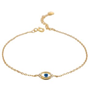 Ασημένιο Επιχρυσωμένο Βραχιόλι 925 - Image 1