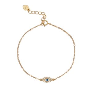 Ασημένιο Επιχρυσωμένο Βραχιόλι 925 - Image 1