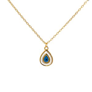 Ασημένιο Επιχρυσωμένο Κολιέ 925 - Image 1