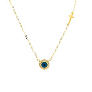 Ασημένιο Επιχρυσωμένο Κολιέ 925 - Image 1