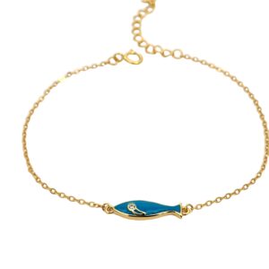 Ασημένιο Επιχρυσωμένο Βραχιόλι 925 - Image 1