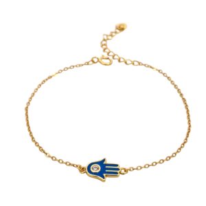 Ασημένιο Επιχρυσωμένο Βραχιόλι 925 - Image 1