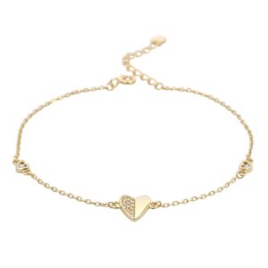 Ασημένιο Επιχρυσωμένο Βραχιόλι 925 - Image 1