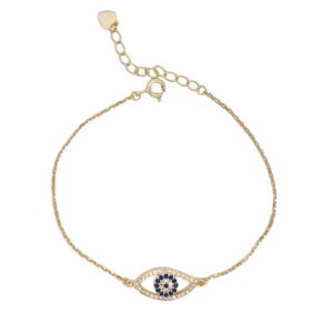 Ασημένιο Επιχρυσωμένο Βραχιόλι 925 - Image 1