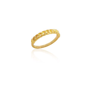 Ασημένιο Επιχρυσωμένο Δαχτυλίδι 925 - Image 1