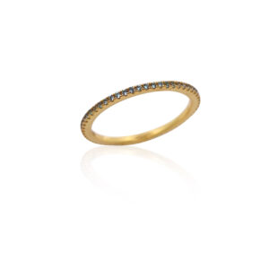 Ασημένιο Επιχρυσωμένο Δαχτυλίδι 925 - Image 1