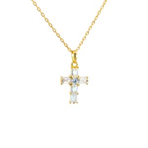 Ασημένιο Επιχρυσωμένο Κολιέ 925 - Image 1