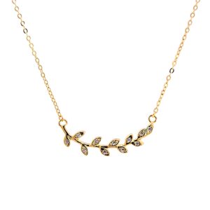 Ασημένιο Επιχρυσωμένο Κολιέ 925 - Image 1