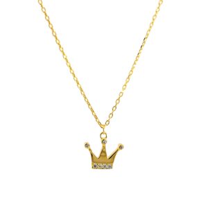 Ασημένιο Επιχρυσωμένο Κολιέ 925 - Image 1