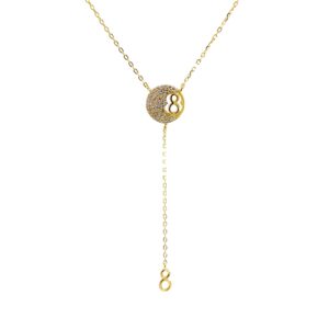 Ασημένιο Επιχρυσωμένο Κολιέ 925 - Image 1