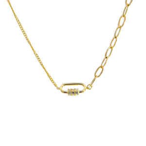 Ασημένιο Επιχρυσωμένο Κολιέ 925 - Image 1