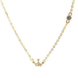 Ασημένιο Επιχρυσωμένο Κολιέ 925 - Image 1