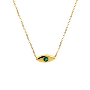 Ασημένιο Επιχρυσωμένο Κολιέ 925 - Image 1