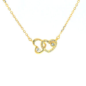 Ασημένιο Επιχρυσωμένο Κολιέ 925 - Image 1