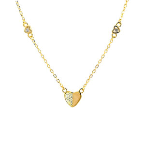 Ασημένιο Επιχρυσωμένο Κολιέ 925 - Image 1