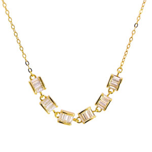 Ασημένιο Επιχρυσωμένο Κολιέ 925 - Image 1