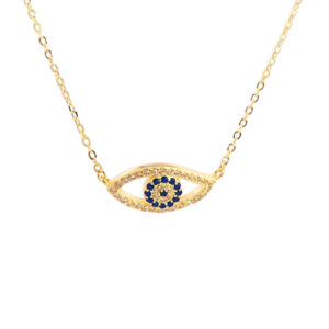 Ασημένιο Επιχρυσωμένο Κολιέ 925 - Image 1