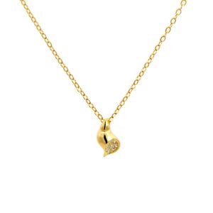 Ασημένιο Επιχρυσωμένο Κολιέ 925 - Image 1