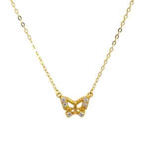 Ασημένιο Επιχρυσωμένο Κολιέ 925 - Image 1