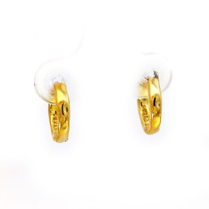 Ασημένια Επιχρυσωμένα Σκουλαρίκια 925 - Image 1