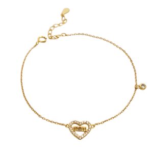 Ασημένιο Επιχρυσωμένο Βραχιόλι 925 - Image 1