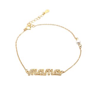 Ασημένιο Επιχρυσωμένο Βραχιόλι 925 - Image 1