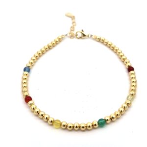 Ασημένιο Επιχρυσωμένο Βραχιόλι 925 - Image 1