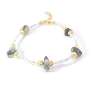 Ασημένιο Επιχρυσωμένο Βραχιόλι 925 - Image 1