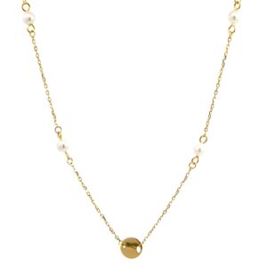 Ασημένιο Επιχρυσωμένο Κολιέ 925 - Image 1