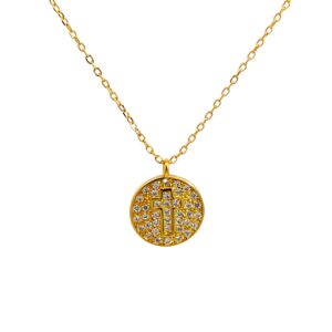 Ασημένιο Επιχρυσωμένο Κολιέ 925 - Image 1