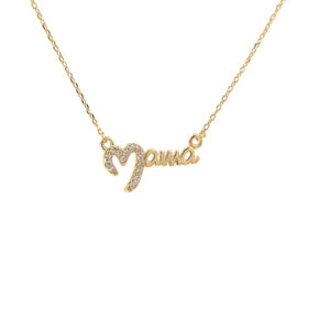 Ασημένιο Επιχρυσωμένο Κολιέ 925 - Image 1