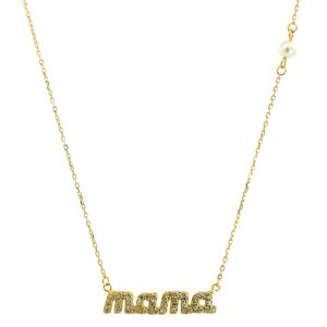 Ασημένιο Επιχρυσωμένο Κολιέ 925 - Image 1