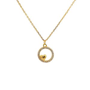 Ασημένιο Επιχρυσωμένο Κολιέ 925 - Image 1