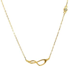 Ασημένιο Επιχρυσωμένο Κολιέ 925 - Image 1