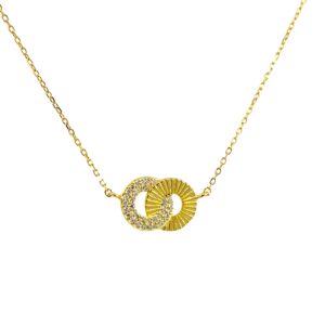 Ασημένιο Επιχρυσωμένο Κολιέ 925 - Image 1